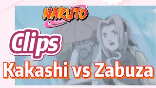 [NARUTO]  Clips |  Kakashi vs Zabuza