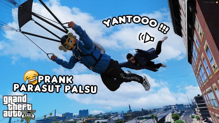 PRANK PARASUT PALSU - GTA 5 ROLEPLAY