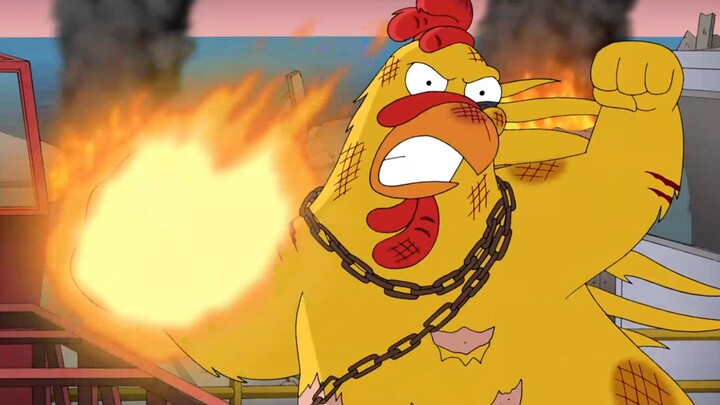 Pertarungan manusia-ayam pamungkas Family Guy, diserialkan!