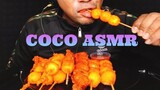 ASMR:Fried Fish Ball(EATING SOUNDS)|COCO SAMUI ASMR #กินโชว์ลูกชิ้นชุบแป้งทอด
