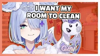 Elira is 5heading Her Spring Cleaning Plan [Nijisanji EN Vtuber Clip]