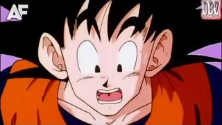 momen Goku hampir terjatuh dari jalur ular - dragon ball z sub indo