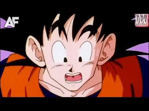 momen Goku hampir terjatuh dari jalur ular - dragon ball z sub indo