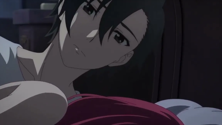 เคลวินถูกห้อมล้อมด้วยสาวๆ คุโระโนะโชคันชิ