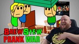 Brewstew Prank War PLUS CRAZY JAPANESE PRANKS REACTION! You dont want to miss that!