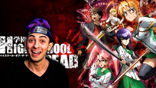 ZOMBIES, ECCHI? QUE MAS PUEDO PEDIR - Highschool of the dead #1