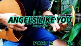 Angels Like You - Miley Cyrus - Fingerstyle (Step by Step) Chords + lyrics