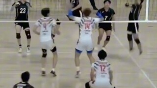 Volleyball giant!