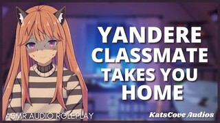 ASMR roleplay - Yandere classmate takes you home (breakup comfort) (inner monologue) Anime RP F4A