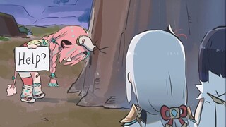 【大小眼真君】申鹤&夜兰：你怎么又撞上了？！