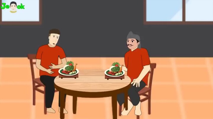 AZAB PENJUAL AYAM GORENG CABAI IJO CULAS PAKAI CABAI BUSUK DARI TEMPAT SAMPAH || ANIMASI AZAB
