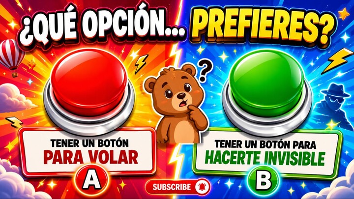 ¿Qué prefieres? 🤯 Preguntas locas, graciosas y difíciles para valientes 🐻 | El Oso Preguntón