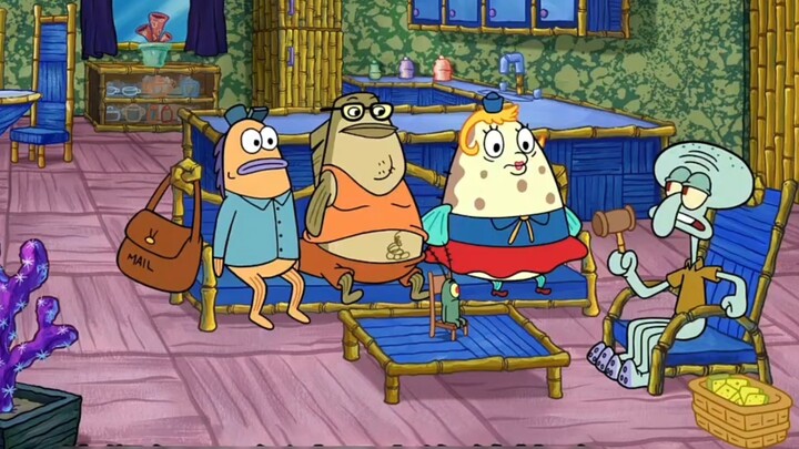 Squidward organized a group to hate SpongeBob SquarePants, and there are so many people