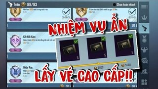 Hướng Dẫn Làm 7 Nhiệm Vụ Thành Tích ẨN Có Vé Cao Cấp & Vé Cổ Điển | PUBG MOBILE