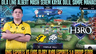 15 KILL! DEBUT LING ALBERT LANGSUNG MANIAC! GAME 1 ONIC VS EVOS H3RO ESPORTS 5.0