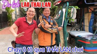 DU LỊCH LÀO THÁI LAN BẰNG ĐƯỜNG BỘ | Trải nghiệm Chợ đêm Vientiane và qua Udon Thani chơi
