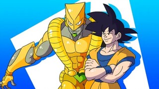 [Dragon Ball xJOJO] Goku vs. Vegeta, but they have a Stand this time