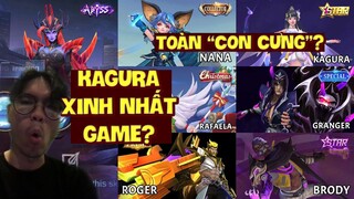 Tốp Mỡ | 9 SKIN MỚI: KAGURA XINH NHẤT GAME RỒI?? ĐÁM "CON CƯNG" ĐỀU CÓ SIÊU SKIN ĐẸP?? | MLBB