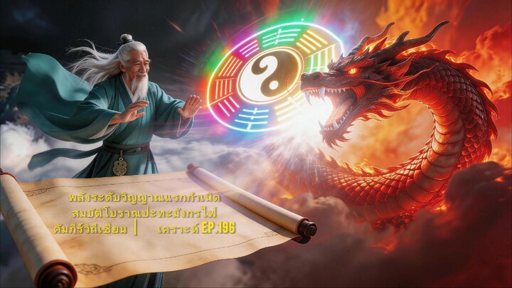 พลังระดับวิญญาณแรกกำเนิด สมบัติโบราณปะทะมังกรไฟ คัมภีร์วิถีเซียน｜วิเคราะห์ .196