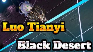 Luo Tianyi|【Party Train / Fishnet stockings】Tianyi High-speed trains-Black Desert