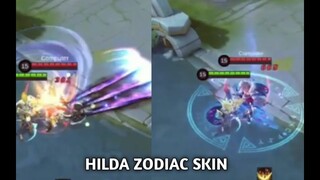 HILDA ZODIAC SKIN AND CHOU V.E.N.O.M SQUAD SKIN SKILL EFFECTS