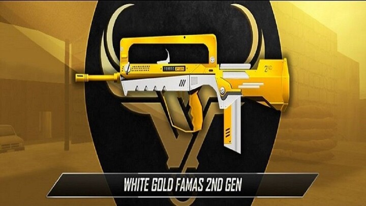 Special Force Capsule Shop | White Gold Famas 2nd Gen