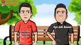 Animasi Sepakbola Indonesia!!! Kelakuan absurd fourking suporter Indonesia bonek arema