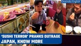 'Sushi terror' pranks outrage Japan as police make arrests | Oneindia News