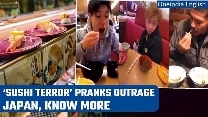 'Sushi terror' pranks outrage Japan as police make arrests | Oneindia News