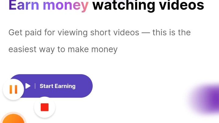 earn monye from watch video