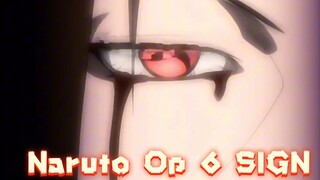 NARUTO oppening 6 SIGN