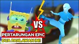 Spongebob Squarepants VS Avatar Aang | Woww Kerenn Bangett