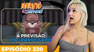 NARUTO SHIPPUDEN - EPISODIO 220: A ISABELA ACERTOU?! [REACT]