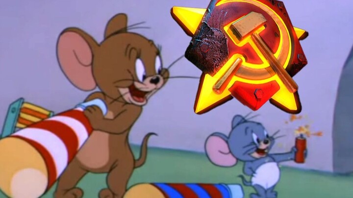 Tom and Jerry, but the sound effects are all from Red Alert 2