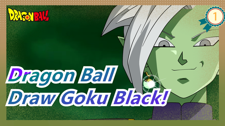 [Dragon Ball] Teach You to Draw Goku Black! Spanish Painter's Amazing Tutorial_1