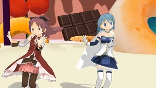 【mmdまどか☆マギカ】佐倉杏子＆美樹さやかでビバハピ