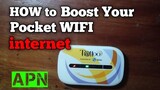 How to boost and make fast your globe pocket WiFi internet using new APN