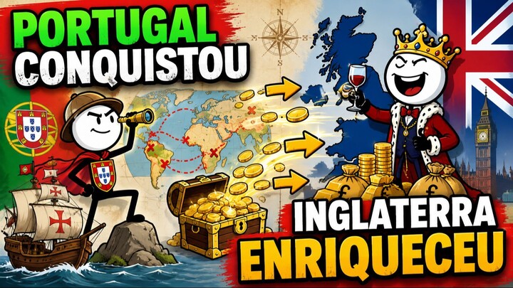 Como Portugal Conquistou o Mundo — Mas Enriqueceu a Inglaterra