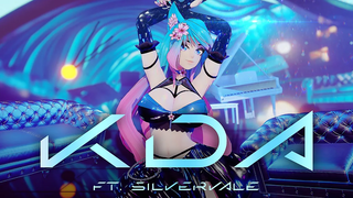 【MMD】K/DA - MORE English Cover - Silvervale