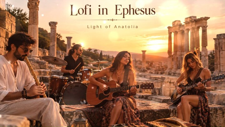 Lofi in Ephesus 🏛️ | Turkish & Anatolian Lofi Beats | Relaxing Chill Music