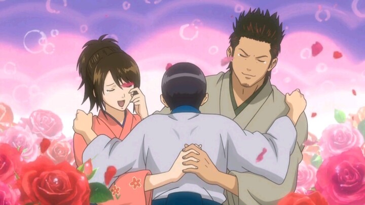 A Miu and Xun became husband and wife and got pregnant # Gintama # Gintama famous scene