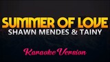 Shawn Mendes, Tainy - Summer Of Love (Karaoke/Instrumental)