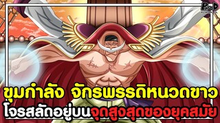 วันพีช - ขุมกำลัง จักรพรรดิหนวดขาว โจรสลัดผู้อยู่บนจุดสูงสุดของยุคสมัย [KOMNA CHANNEL]