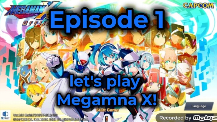 "let's play Megaman X" episode 1