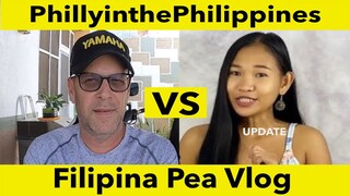PhillyinthePhilippines Vlog Versus Filipina Pea Vlog