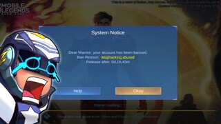 BECAUSE OF THIS MOONTON BANNED ME AGAIN!!🤦_♂️ (GOOD BYE JOHNSON) _ MLBB