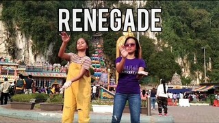 RENEGADE (Dance Cover) with Kyra at Batu Caves, Malaysia | Challenge