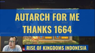AUTRACH FOR MARSBRO!! THANKS 1664 [ RISE OF KINGDOMS INDONESIA ]