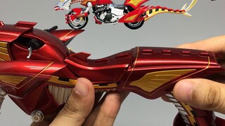 SHF Soul Limited - Kamen Rider Dragon Rider Survival Dragon Rider Fire Dragon Suit yang dimodifikasi