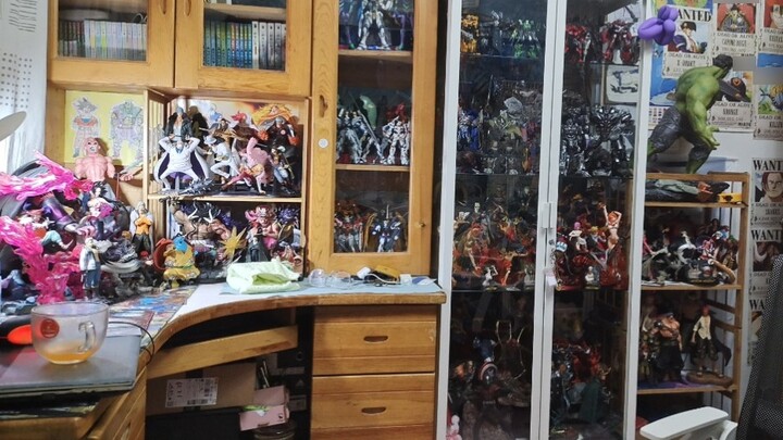 Figure collection display cabinet Shanghai Baoshan 2003 student party collection. If you are interes